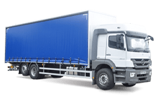 Car Hire St Helens - 26 Tonne Curtain Side Truck - Truck hire St helens