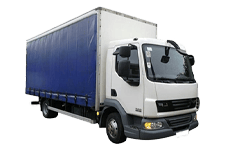 Car Hire St Helens - 7.5 Tonne Curtain Side Truck - Truck hire St helens