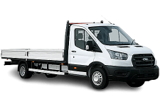 Car Hire St Helens - Ford Transit Dropside Van - Van hire St helens