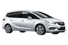 Car Hire St Helens - Vauxhall Zafira 7-Seater - Minibus hire St helens